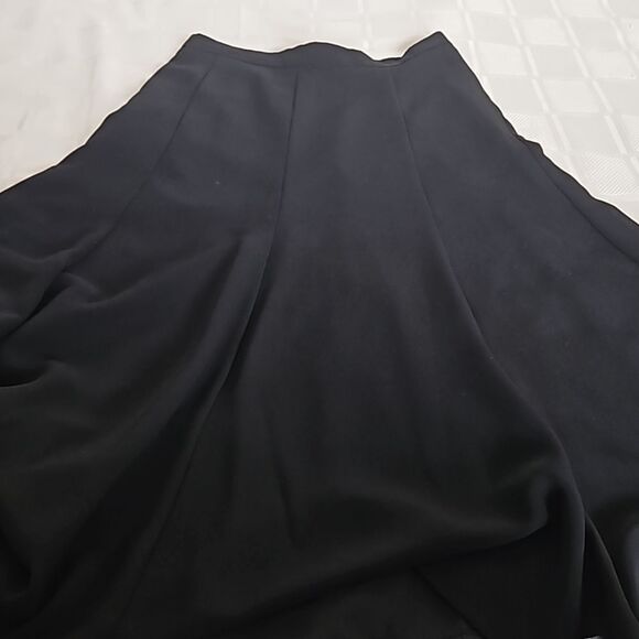 Pleated Midi Skirt XS Black - Picture 10 of 16
